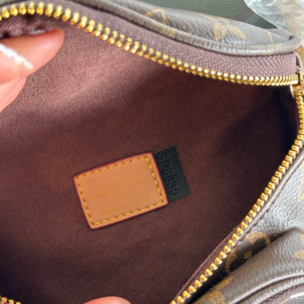 Louis Vuitton Dark Brown Monogram Crossbody Bag - Picture 5 of 5